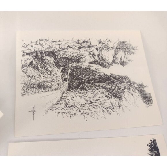 8 Hasty Note Cards Canadian Historical Drawings Art Prints Tonia Marks 1960s - Picture 6 of 13